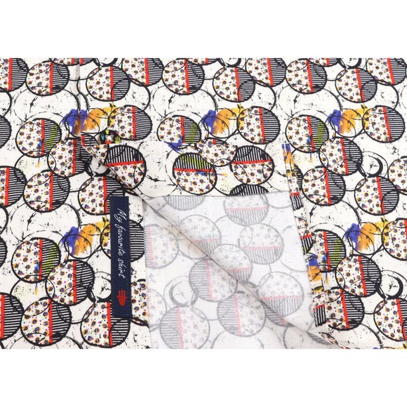 Luchiano Visconti Printed Long-Sleeve Woven Shirt, Small * men977 - Picture 4 of 5